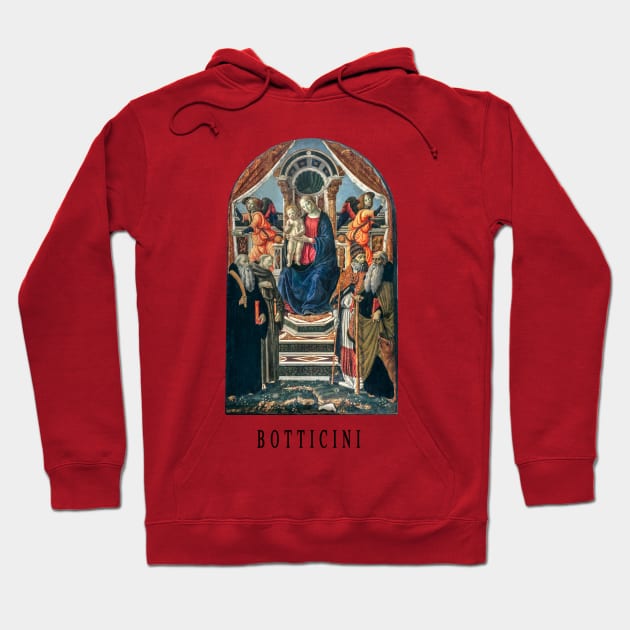 Botticini Madonna and child painting Hoodie by thecolddots